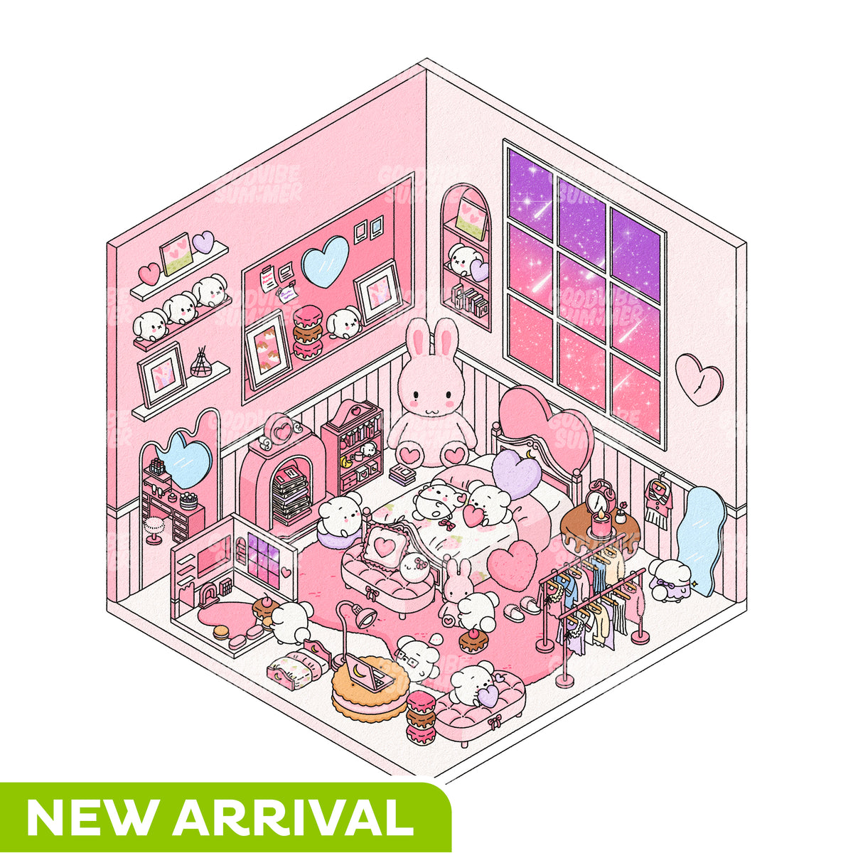 Pink Starlight Loft