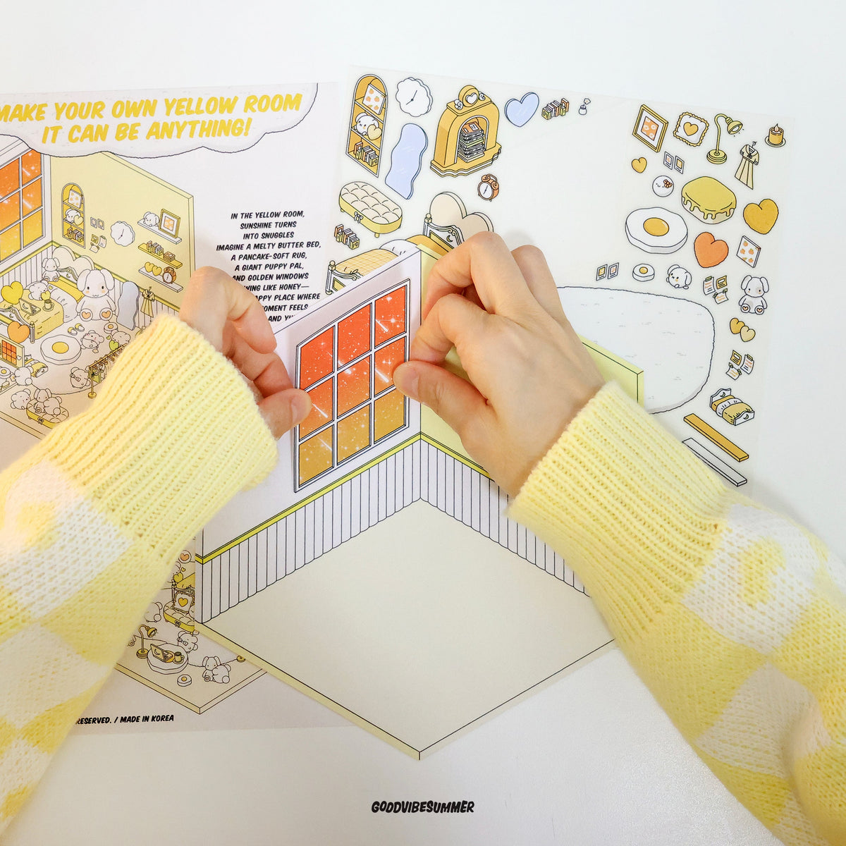 Yellow Bunny Studio 3x Size