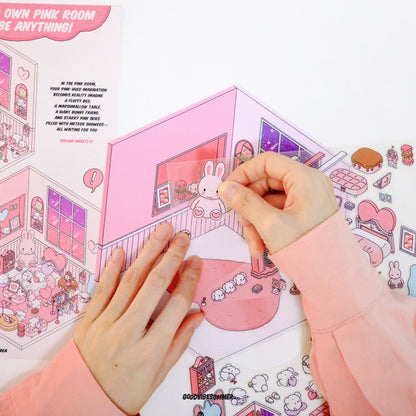 Pink Starlight Loft 3x Size