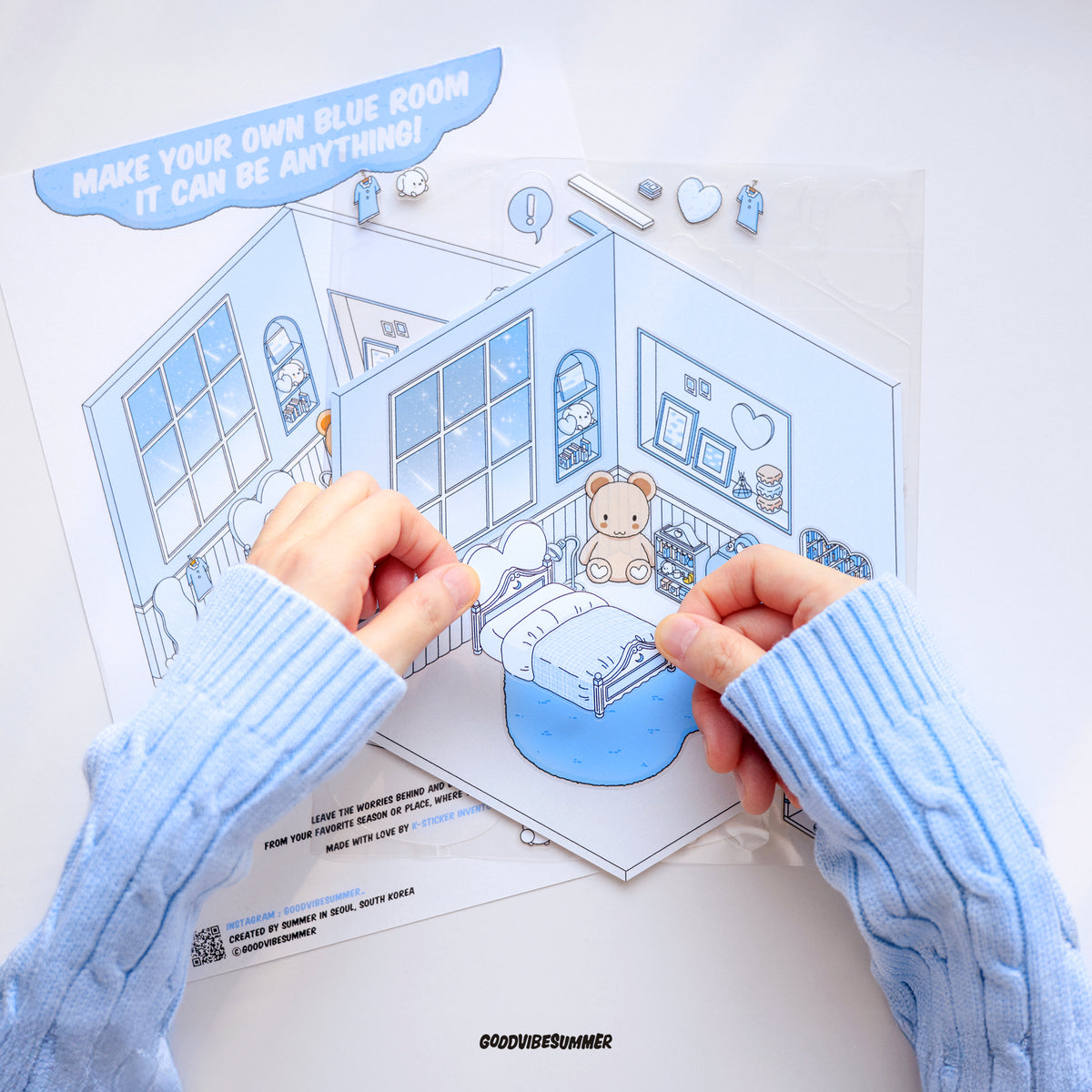 Blue Bear Bedroom 3x Size