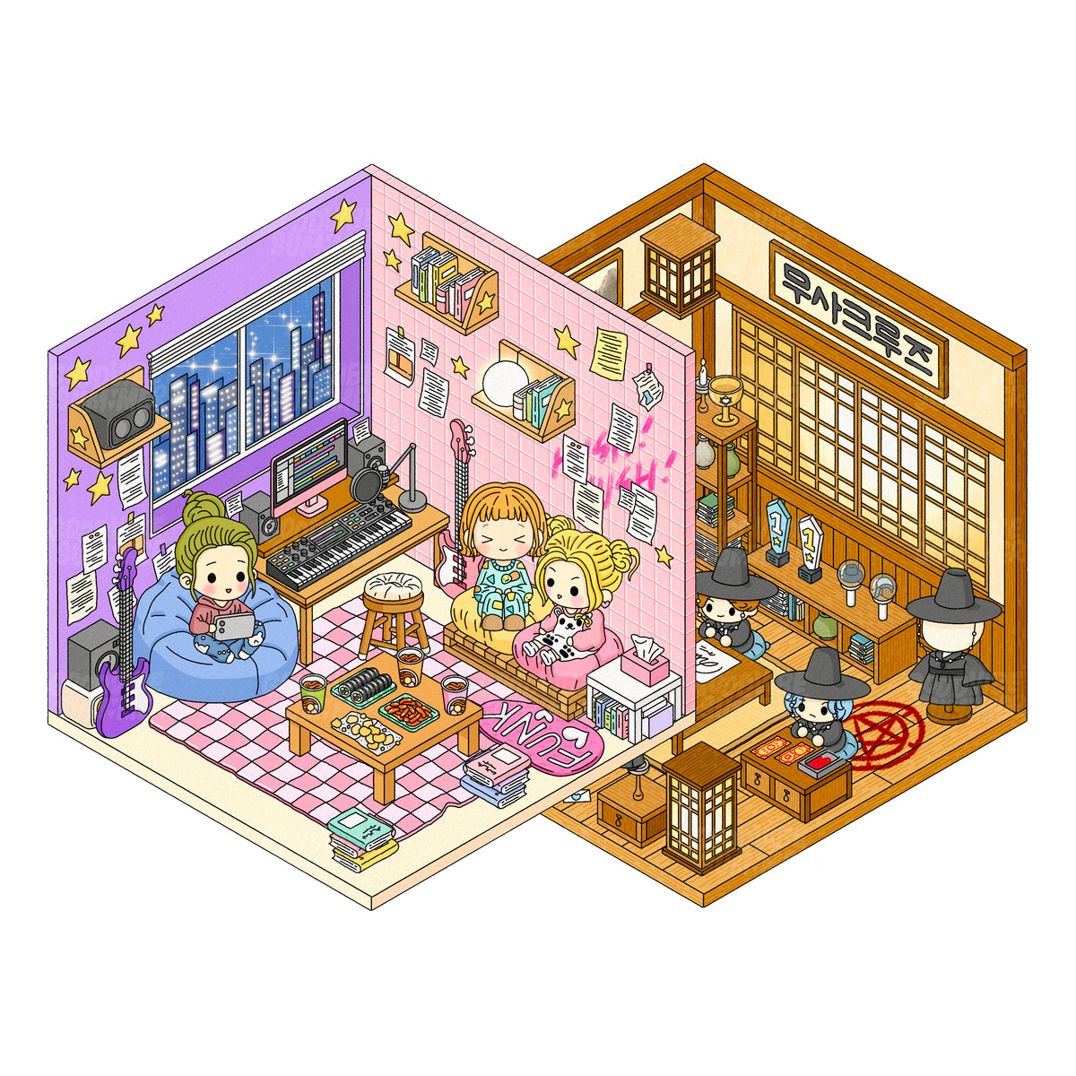 KPOP Trainee Duo