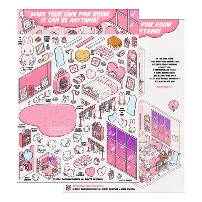 Pink Starlight Loft 3x Size