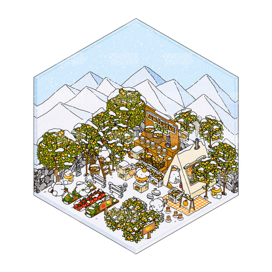 Jeju Tangerine Farm (Winter)