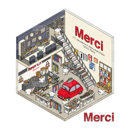Official Merci Paris Collab - Limited Edition